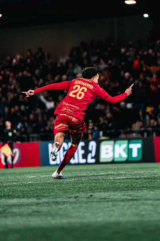 Maillot porté et signé - BENCHAMMA #26 (buteur RAFxMHSC)