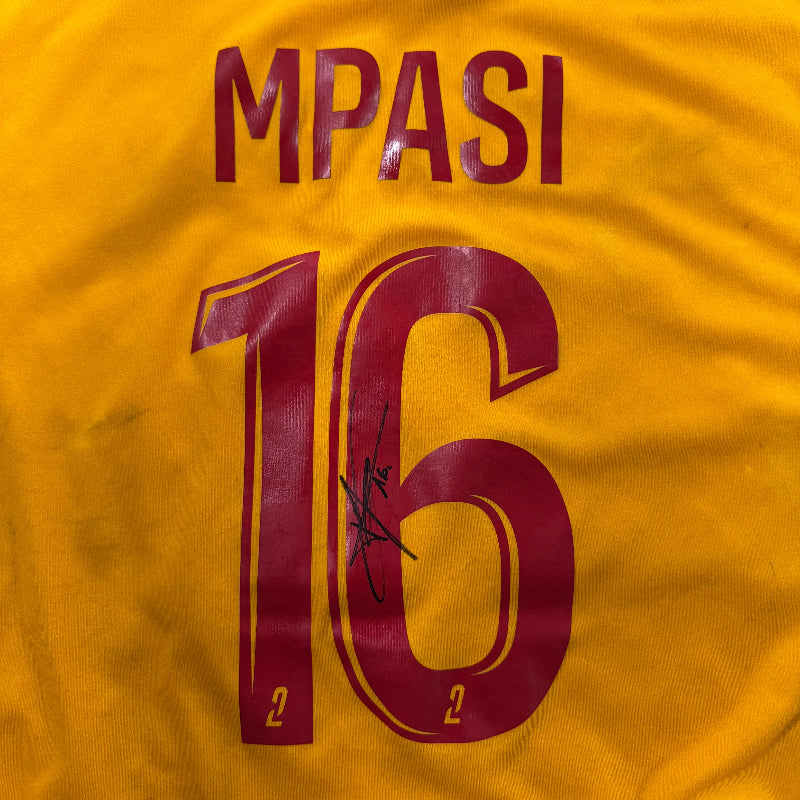 Maillot porté et signé - MPASI (buteur de RAFxFCL)