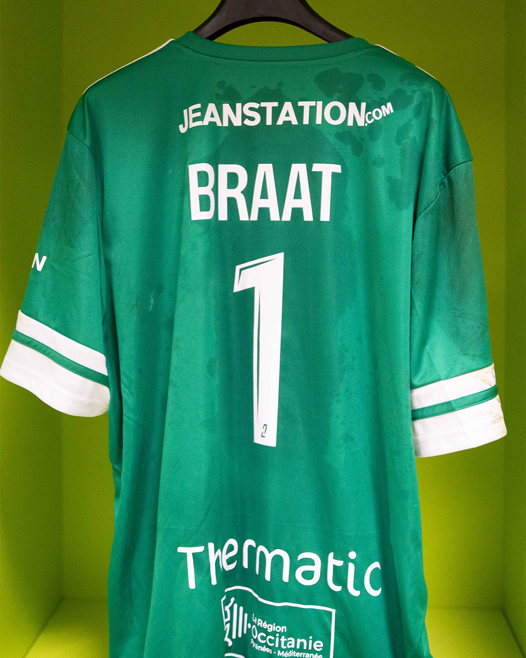 Maillot porté - BRAAT #1 (clean sheet LE MANS x RAF)