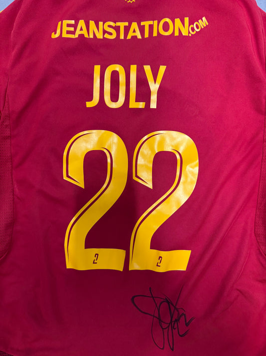 Maillot porté et signé - JOLY #22 (buteur RAFxREIMS)