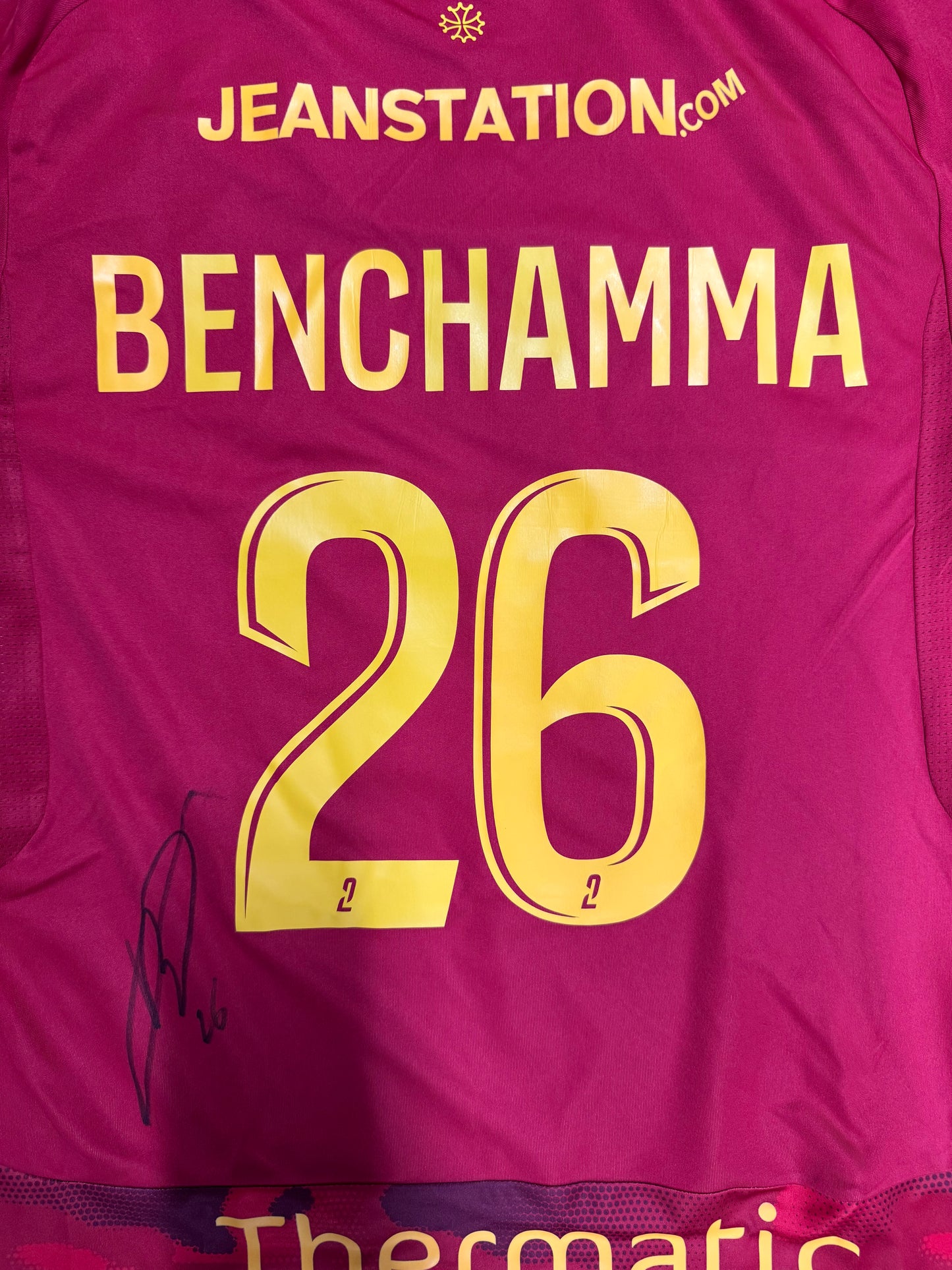 Maillot signé - BENCHAMMA #26 (buteur RAFxANNECY)