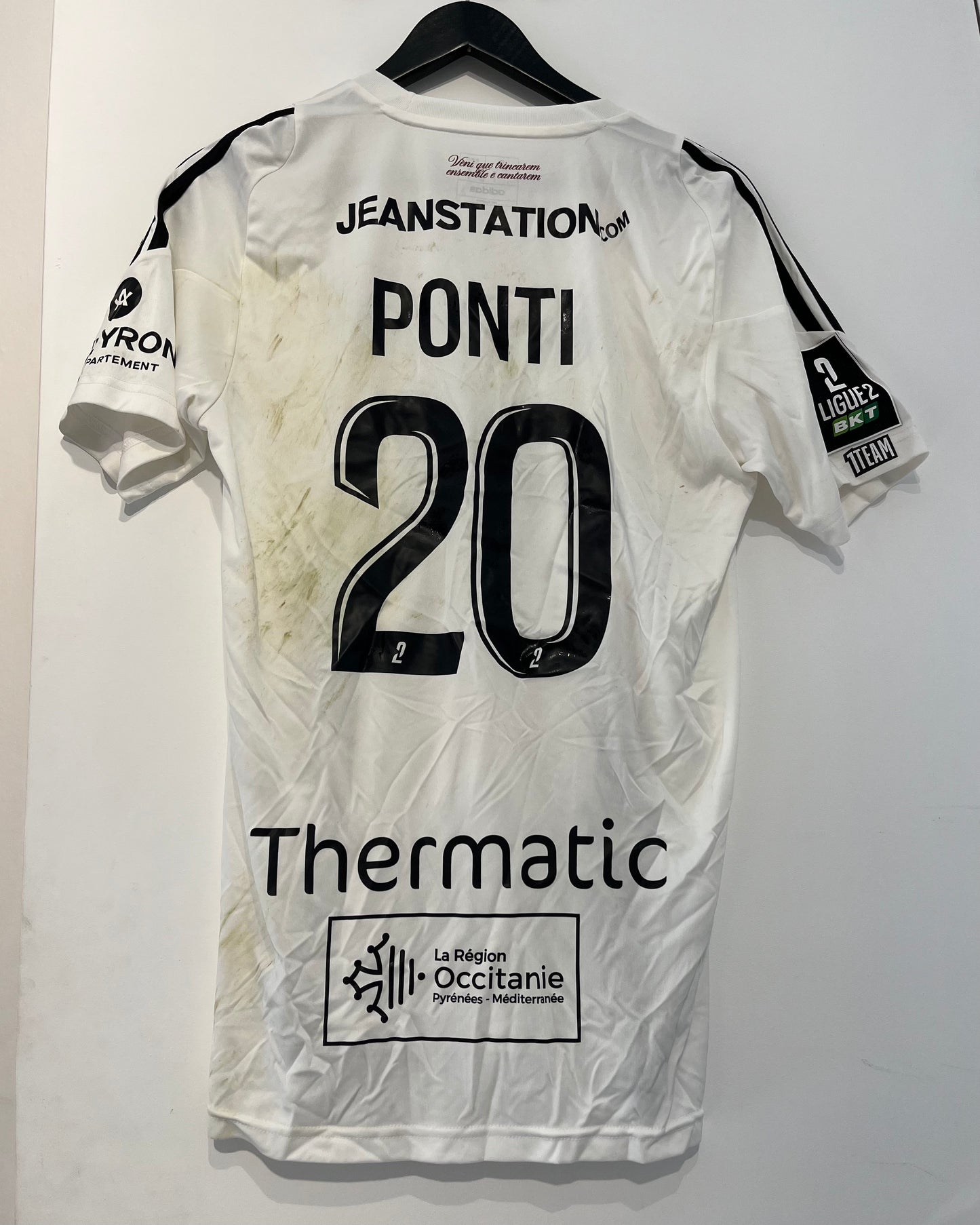 Maillot collector "Le Vallon" porté - PONTI #20