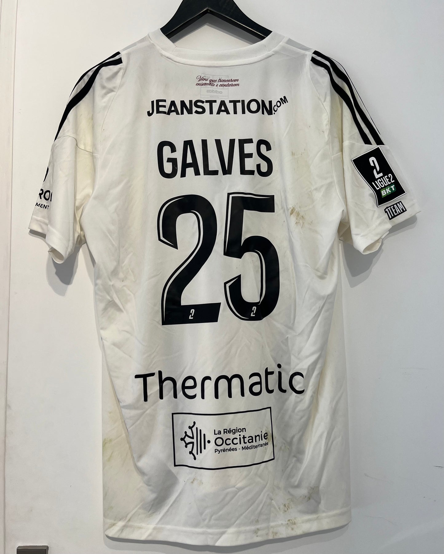 Maillot collector "Le Vallon" porté - GALVES #25