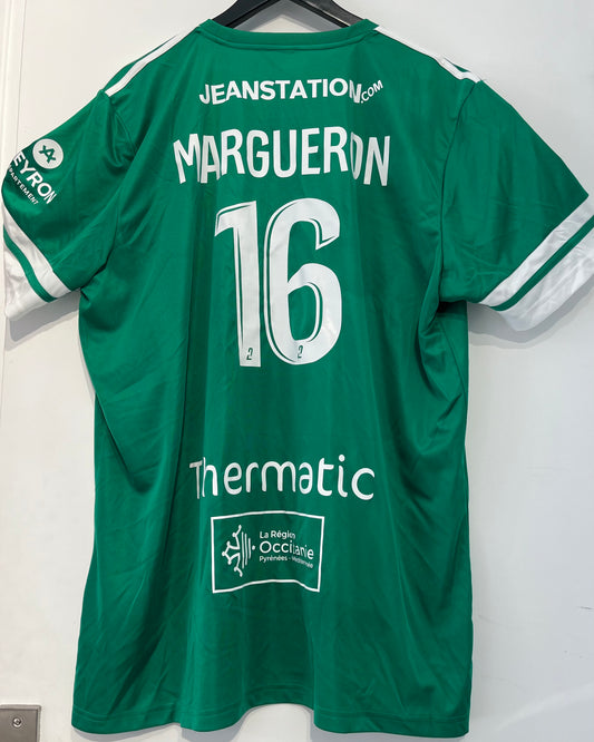 Maillot collector "Le Vallon" préparé match - MARGUERON #16
