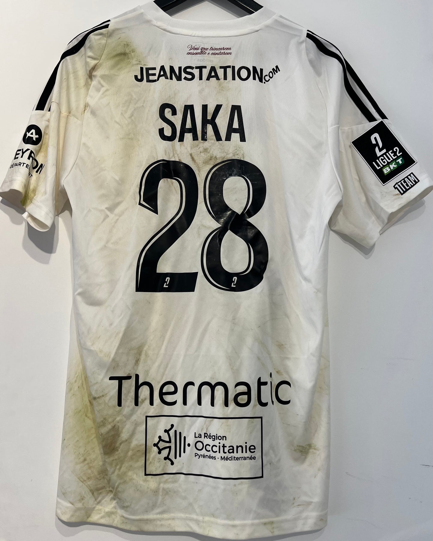 Maillot collector "Le Vallon" porté -SAKA #28