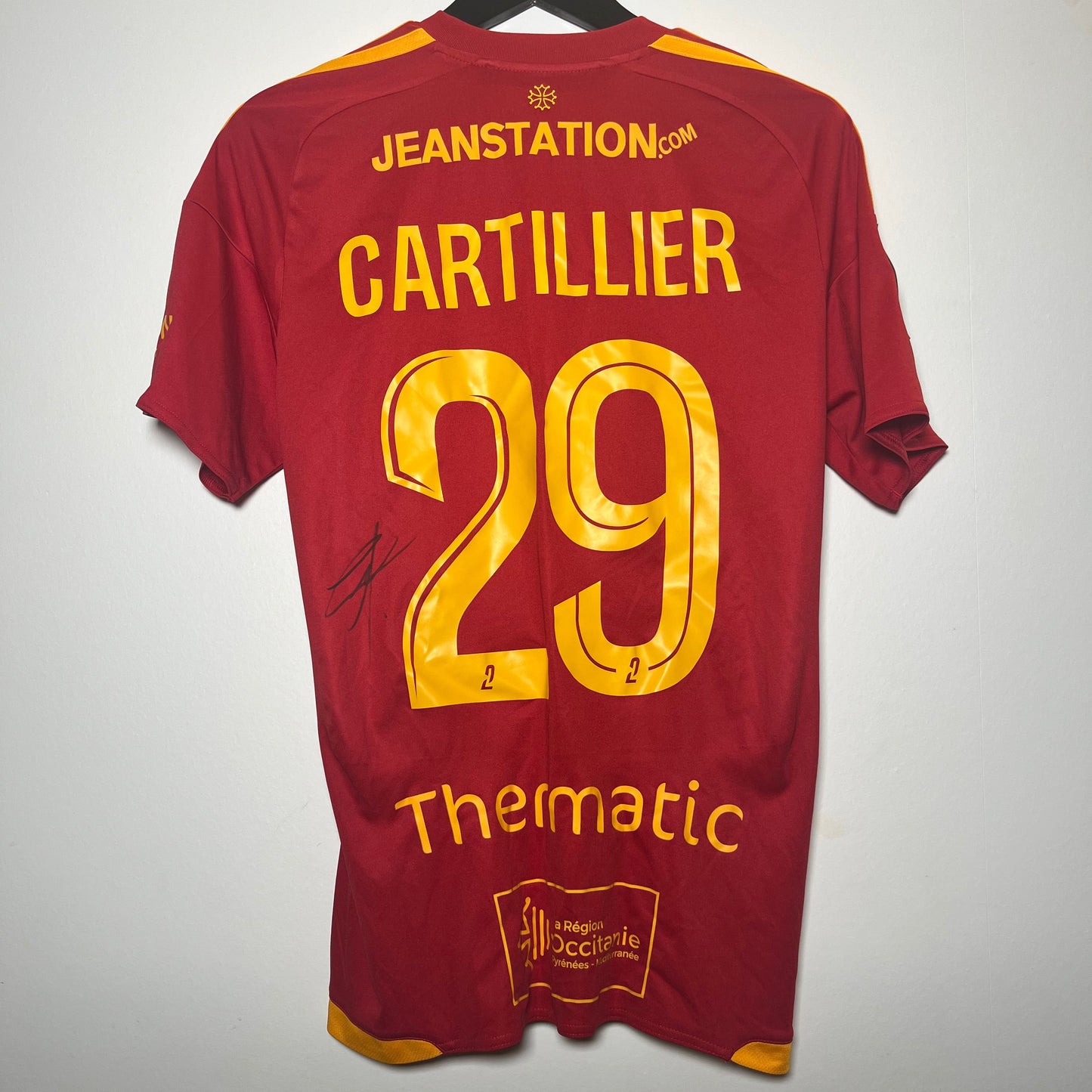 Maillot préparation signé 26/27 - CARTILLIER