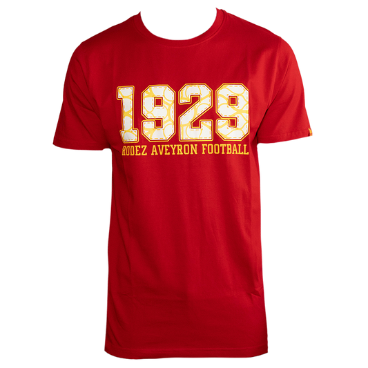 T-shirt "1929" – Rouge