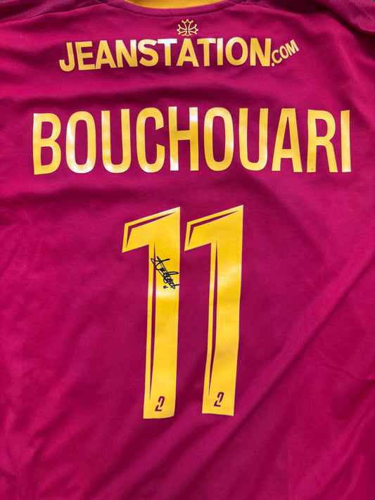 Maillot porté et signé - BOUCHOUARI (buteur de RAFxFCL)