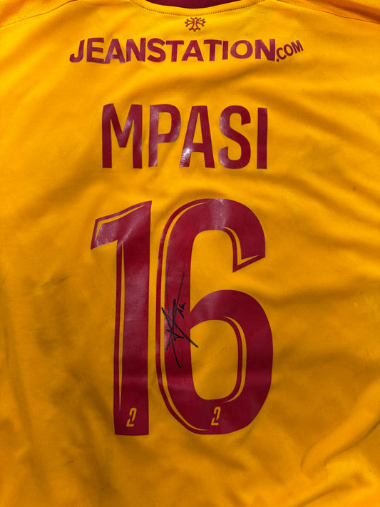 Maillot porté et signé - MPASI (buteur de RAFxFCL)