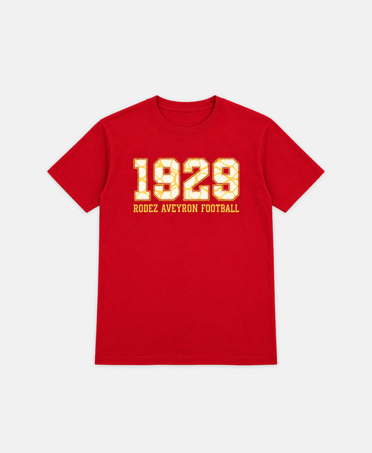 T-shirt "1929" – Rouge